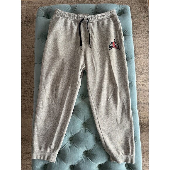 Jordan Other - Nike Air Jordan Classic Jumpman Fleece Joggers Pants Mens Size Large DH9502-091
